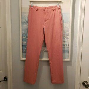 Vineyard Vines Pants Boys Size 14 Pink Performance Pants Adjustable Waist